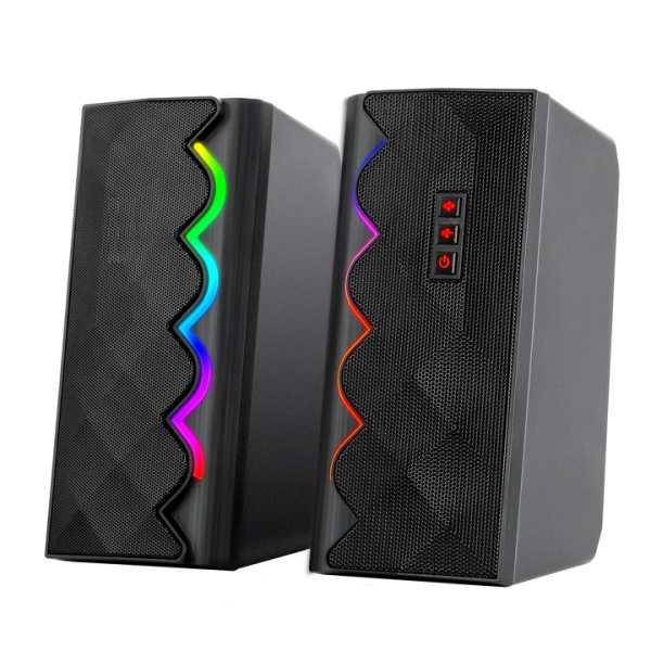 RGB PC Gaming Speakers 6 light USB Bluetooth 5.0